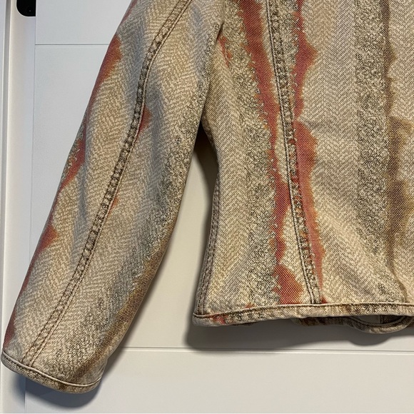 Cimarron | Vintage Patterned Denim Jacket - Picture 11 of 14